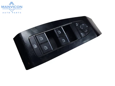 Interruptor principal de ventana eléctrica para puerta izquierda Mazda 3 2018-2022 BDGF 66 350A OEM Foto 1 de 4