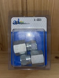 A&I Products A-43D24 FM 3/4 JIC x FM 1/2 NPT - Picture 1 of 5