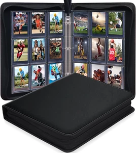 360 Pockets Toploaders Card Binder, 9 Pocket Trading Cards Album for 3”X4” Rigid - Picture 1 of 13