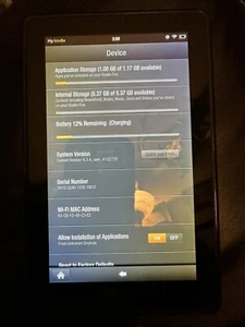 Amazon Kindle Fire 6 Wi-Fi, good battery life! tested working! - Picture 1 of 2