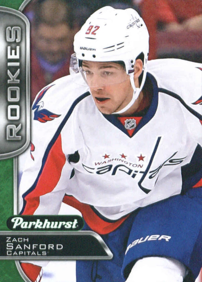 2016-17 Upper Deck Parkhurst #392 Zach Sanford Washington Capitals RC - Image 1 of 1