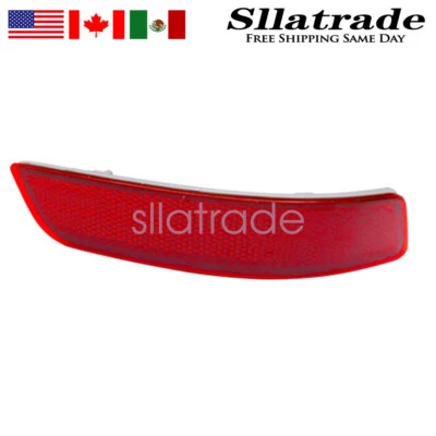 Lente reflectora parachoques trasero pasajero derecho para Lexus GS450h 13-18 EE. UU. Foto 1 de 4