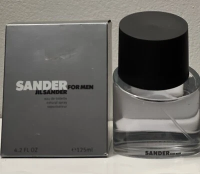 Sander by Jil Sander Hombre 4.2 fl.oz Eau de Toilette Spray Nuevo en Caja Auténtico. Foto 1 de 3