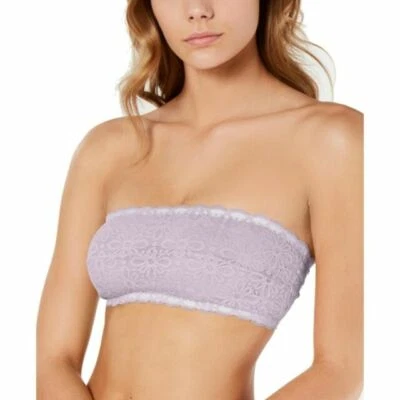 Jenni by Jennifer Moore Lace Bandeau Bra 100052990 Lavender, Small, New w Tags - Image 1 of 2