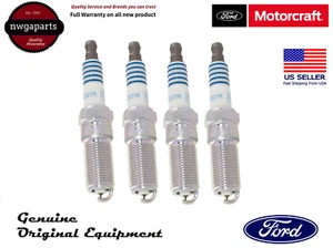 NEW OEM X4 Motorcraft SP-530 Spark Plug For Ford Escape Fusion Lincoln MKZ - Foto 1 di 1