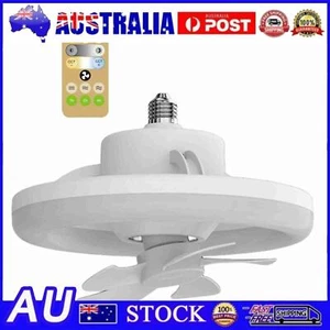 Dimmable LED Ceiling Fan 48W Remote 3 Speeds for Kitchen & Living Room - Picture 1 of 9