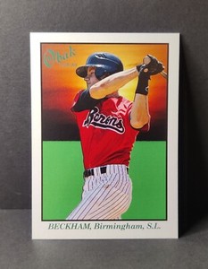 2009 TRISTAR Obak Green /25 GORDON BECKHAM (Square around Number) Rookie RC SSP 