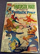 FANTASTIC FOUR #374 NM 1993 Marvel - Spider-Man, Wolverine, Hulk, Ghost Rider