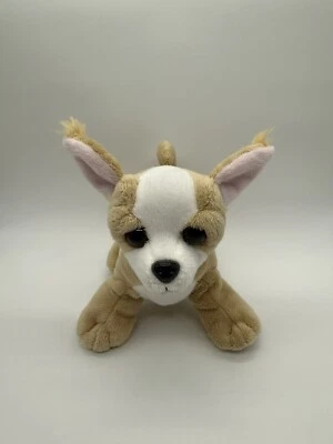Ganz Webkinz Chihuahua Dog Plush 7” Tan White Stuffed Animal Toy No Code - Image 1 of 4