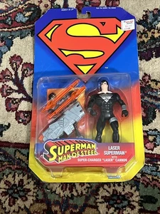 Kenner Laser Superman Man of Steel 1995 Actionfigur Sammelkarte Neu  - Bild 1 von 3