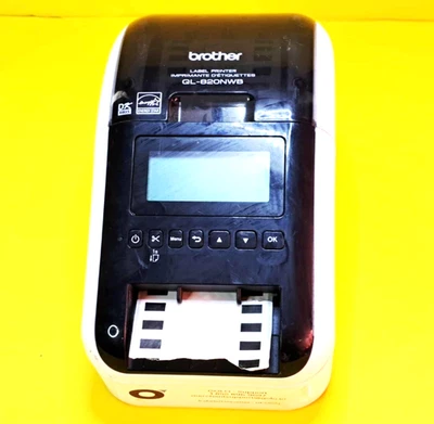 🔥 BROTHER QL-820NWB ULTRA FAST THERMAL LABEL PRINTER USB WIFI BLUETOOTH LAN 🔥 - Image 1 of 4
