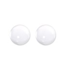 35mm Diametro sfera acrilica trasparente/sfera trasparente ornamento 1.4 " 2 pz