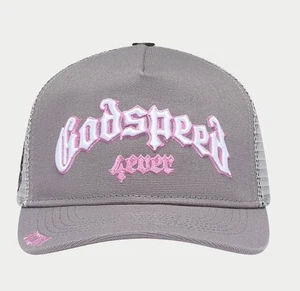 Sombrero Godspeed GS Forever Trucker Sombrero Rosa Gris - Imagen 1 de 4