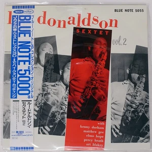 LOU DONALDSON S/T BLUE NOTE BN0010 Japan MONO OBI INSERT VINYL LP - Picture 1 of 1