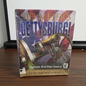 Sid Meier's Gettysburg! PC CD-ROM Game for Windows - New - Afbeelding 1 van 2