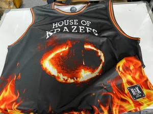 5XL 2025 House of Krazees  Home Sweet Home HOK TWIZTID BASKETBALL JERSEY 5XLARGE - Picture 1 of 3