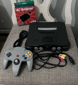 nintendo 64 console with Controller Tested And Works