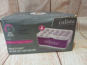 CALISTA MARIA MCCOOL MAGIC STYLERS RISCALDATO AUTOADERENTE 7 RULLI CORTI / 7 MED - Foto 1 di 5