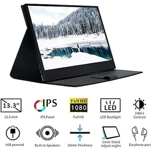 NEW WIMAXIT Portable Monitor M1330T2 13.3" Compact  Full HD Gaming Screen - Picture 1 of 5