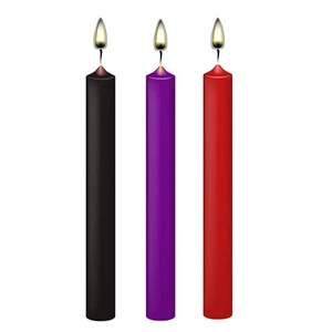 Low Temperature Candles,Romantic Wax Play Candles for Lovers Couples Wedding - Picture 1 of 8