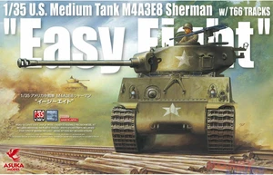 Asuka 1:35 M4A3E8 Sherman 'Easy Eight' Scale Model WWII Tank Kit 35020 - Bild 1 von 1