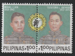 Philippinen 1989 Sc # 1984a Paar postfrisch OG - Bild 1 von 1