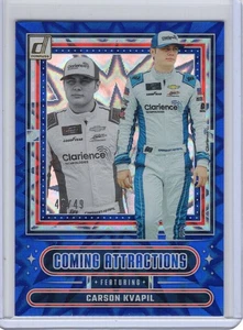 2025 Donruss Coming Attractions Blue Xplosion #6 Carson Kvapil 49/49 Book End! - Picture 1 of 1