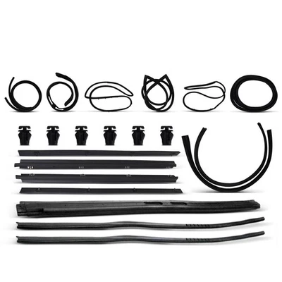 15x Sello de goma delantero para Jeep CJ5 76-83 Scrambler 81-85 CJ7 76-86 Foto 1 de 4