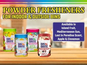 [Set of 3] 500g Bin Freshener Eliminates Odour Scented Indoor Outdoor Dustbin - Picture 1 of 47