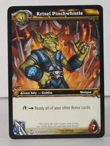 Krixel Pinchwhistle - Blood of Gladiators - 151/208 - Wow TCG - Rare - A - Picture 1 of 5