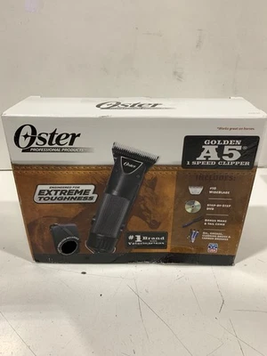 Cortapelos equino Oster ProProproducts dorado A5 1 velocidad - NEGRO Foto 1 de 3