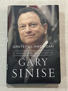 Gary Sinise GRATEFUL AMERICAN signed w. COA HC/DJ Captain Dan of Forrest Gump - Bild 1 von 4
