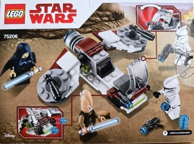 ÚLTIMO LEGO STAR WARS 75206 75206Jedi"" andClone Troopers""Battle  NEW SEALED... - Imagen 1 de 4