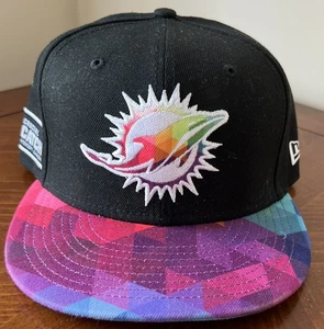 Miami Dolphins Football Cap - Größe Medium/Large - Crucial Catch Edition Mütze Neu - Bild 1 von 3