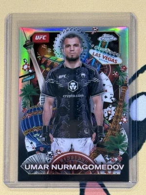 Umar Nurmagomedov Titans Topps Chrome UFC 2025 #TNS-4 Case Hit Rare - Image 1 of 2