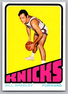 1972-73 TOPPS #122 BILL BRADLEY KNICKS - Picture 1 of 3