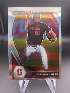 Brendan Beck - Silver Prizm - 2021 Panini Prizm Draft Picks - Bild 1 von 2