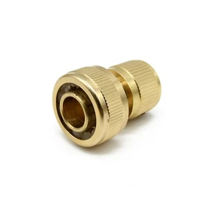 Connettore Tubi Giardino 1" - HOZELOCK Sgancio Rapido Accoppiamento Donna OTTONE - Foto 1 di 2