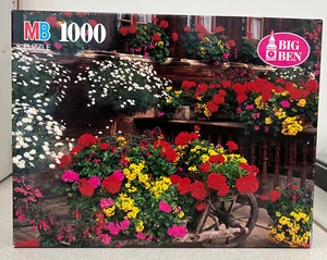 NIB Big Ben 1000 piece Puzzle "Flower Time in Switzerland" Interlocking Jigsaw - Picture 1 of 6