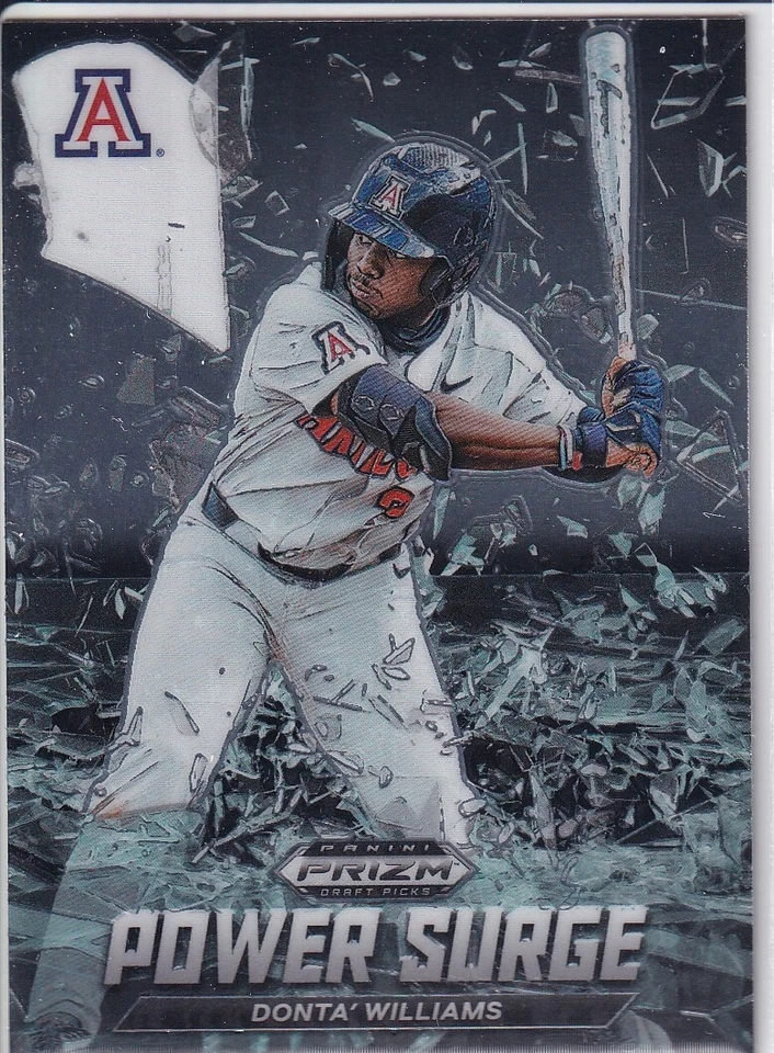 Donta' Williams - Power Surge - 2021 Panini Prizm Draft Picks - Image 1 of 2