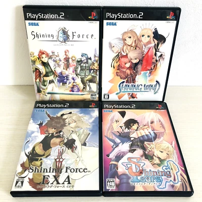 PS2 Shining Force Tears Neo EXA Wind Sega RPG Role Playing PlayStation2 Japan - Image 1 of 4