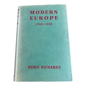 An Illustrated History of Modern Europe 1789-1945 – vintage hardback no dustjack - Picture 1 of 13