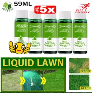 NEW Seed Spray Liquid - Lawn & Garden Sprayers - Green Grass Paint for Lawn 59ML - Picture 1 of 12