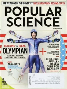 Popular Science Magazine February 2014 Building the Ideal Olympian - Bild 1 von 2