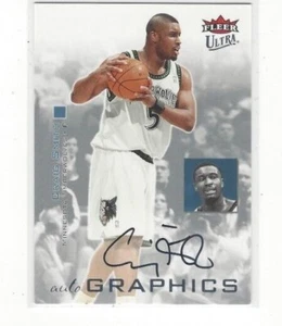 Inserto de autógrafos de baloncesto Ultra SE 2007-08 INDIVIDUALES - Imagen 1 de 4