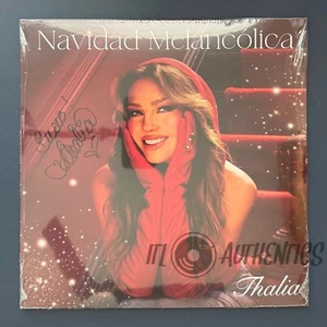 Thalia Navidad Melancolica Vinyl | AUTOGRAPHED SIGNED w/ HEART ❤️ | SAFE 📦 SHIP - Picture 1 of 2