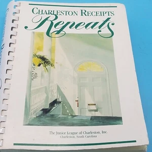 Charleston receipts Repeats Cookbook Junior League oh Charleston South Carolina - Picture 1 of 5