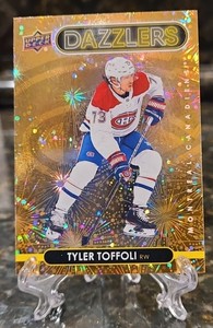 TYLER TOFFOLI - Orange Dazzler - 2021-22 UD Series 2 #DZ-76 NJ Devils