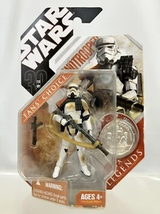 Star Wars Saga Legends Sandtrooper 3.75” Figure 30th Anniversary Fan’s Choice - Picture 1 of 5