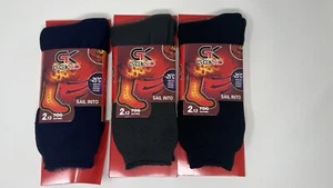 3 pares de calcetines térmicos de alta resistencia para hombre invierno cálidos térmicos trabajo tripulación Sox 9-13 - Imagen 1 de 3